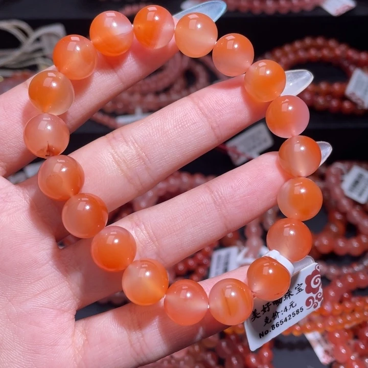 南红玛瑙未镶嵌10咪➕单圈610