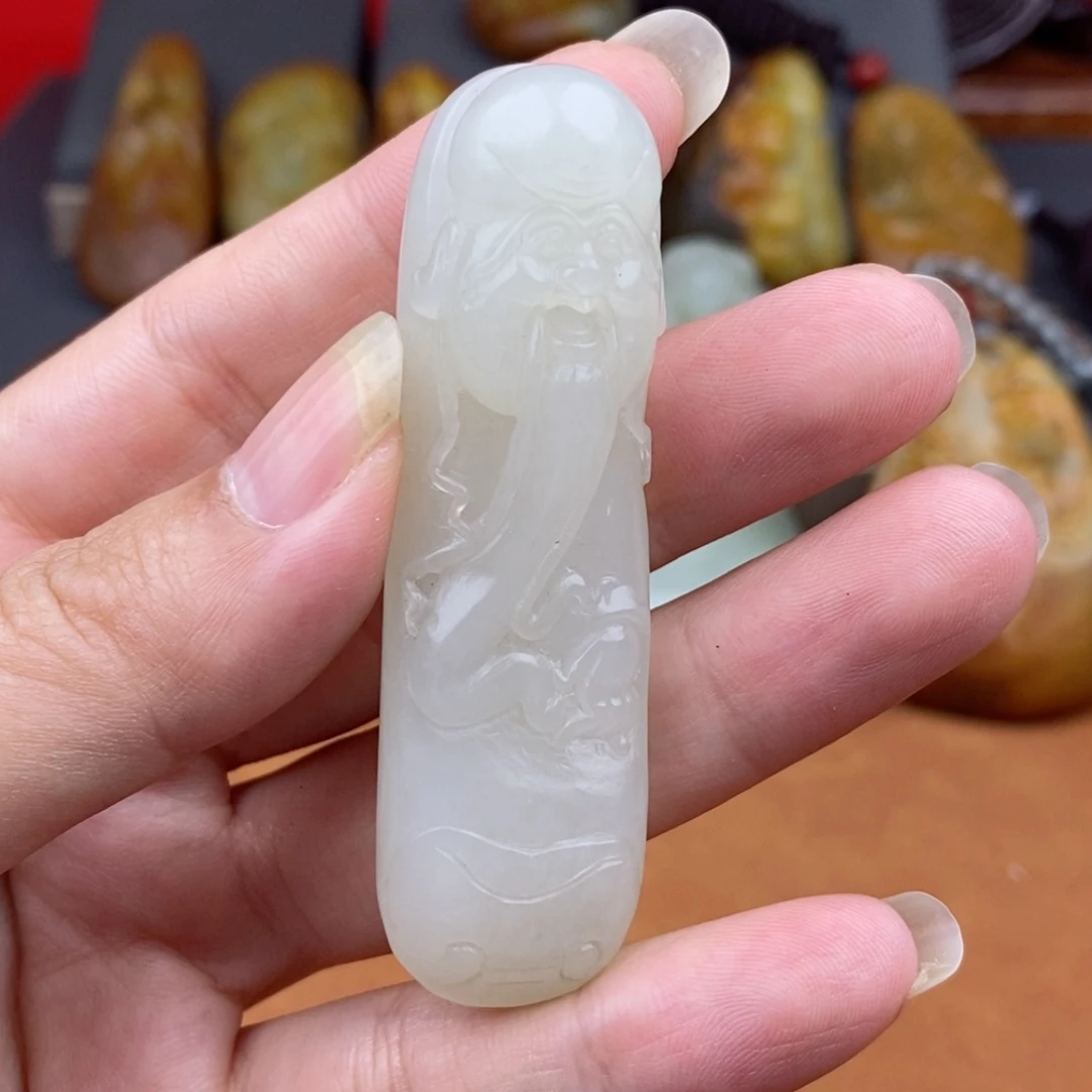 吊坠(不含链)未镶嵌和田玉