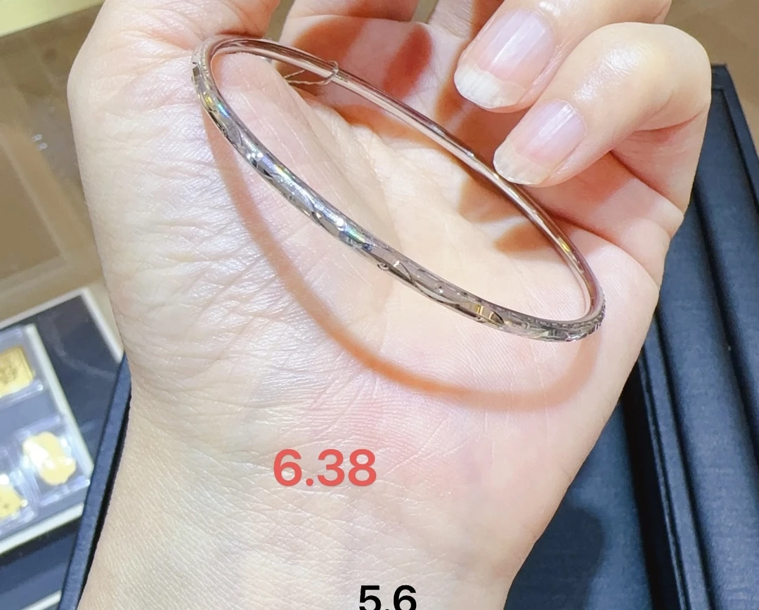 足铂手镯 铂金手镯