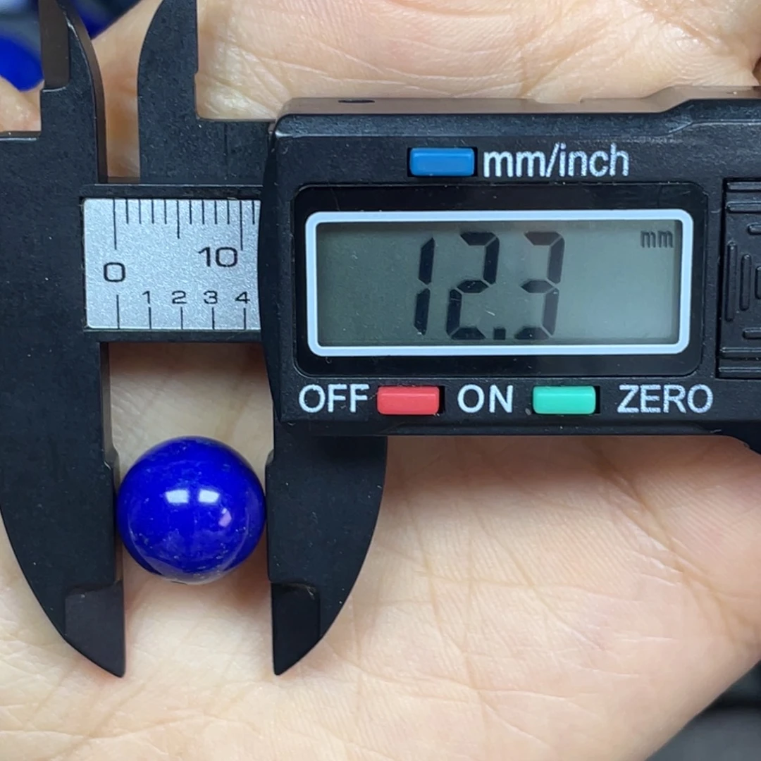 青金石12mm单珠未镶嵌张****备