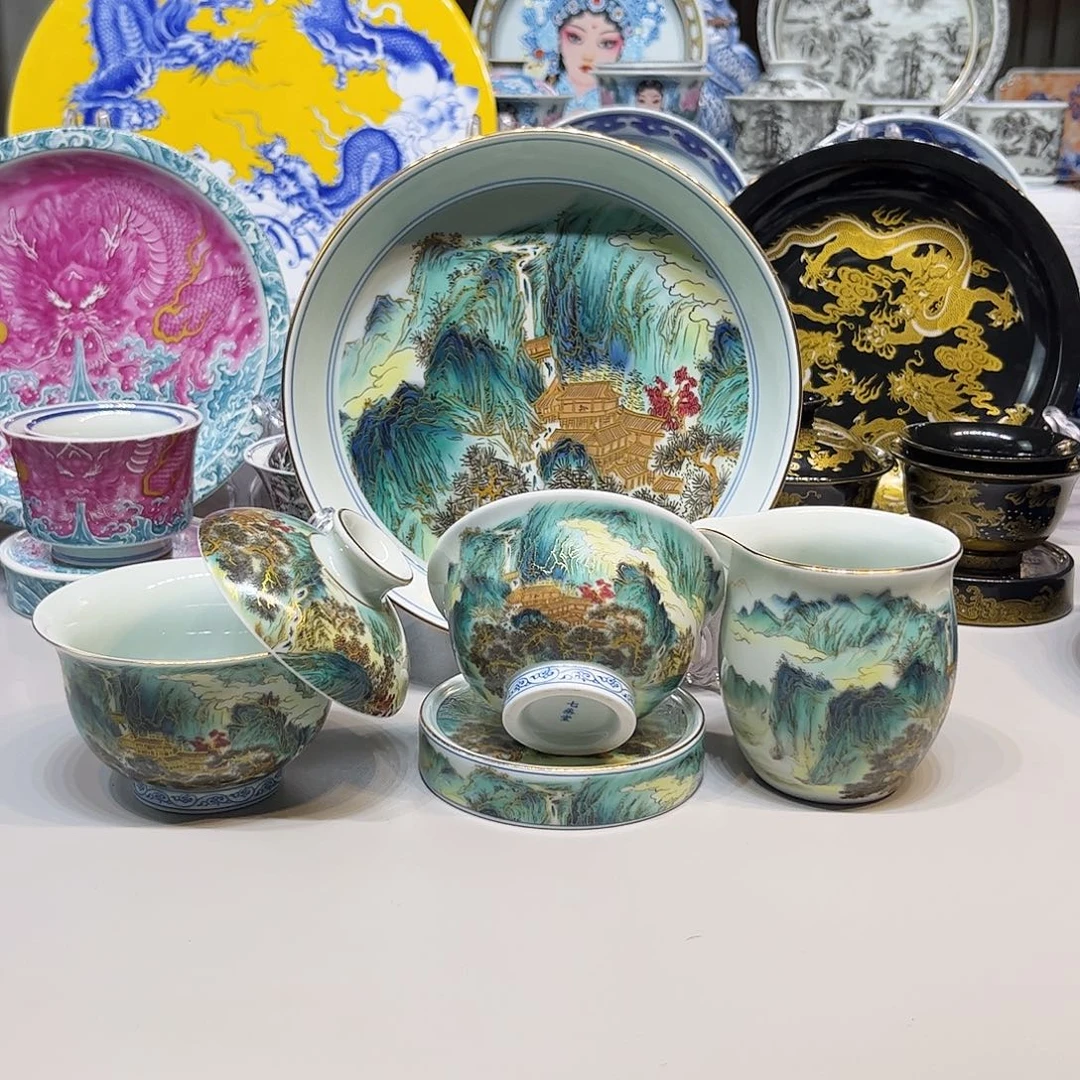 耿***卖茶盏景德镇陶瓷艺术品