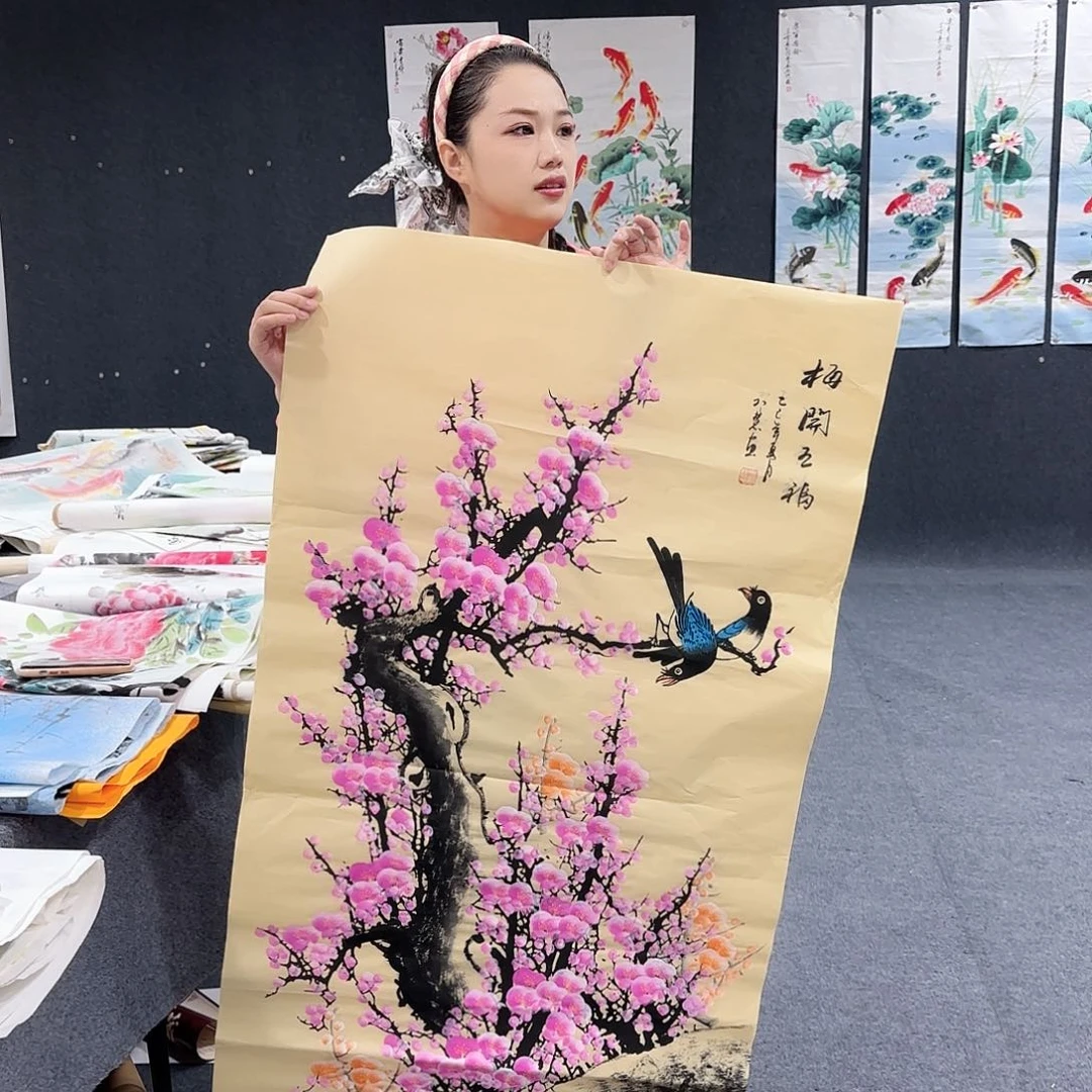 国画非常精美的一幅作品
