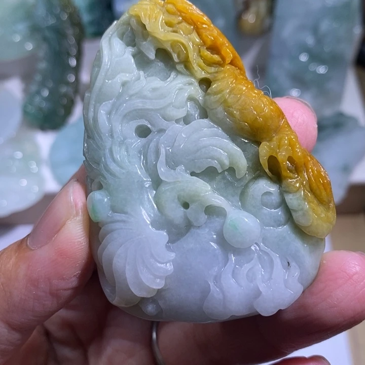 【闪购商品】颈饰未镶嵌翡翠龙凤