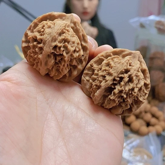 【闪购商品】把件文玩核桃40皇冠高差1