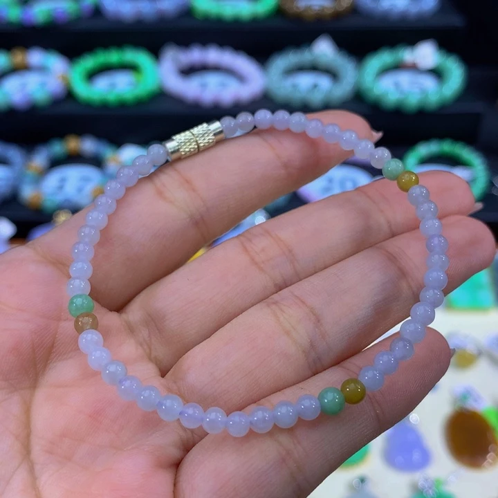 未镶嵌手链翡翠翡翠