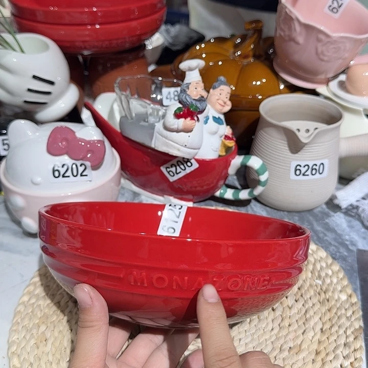 瓷片微瑕陶瓷满15包邮6125