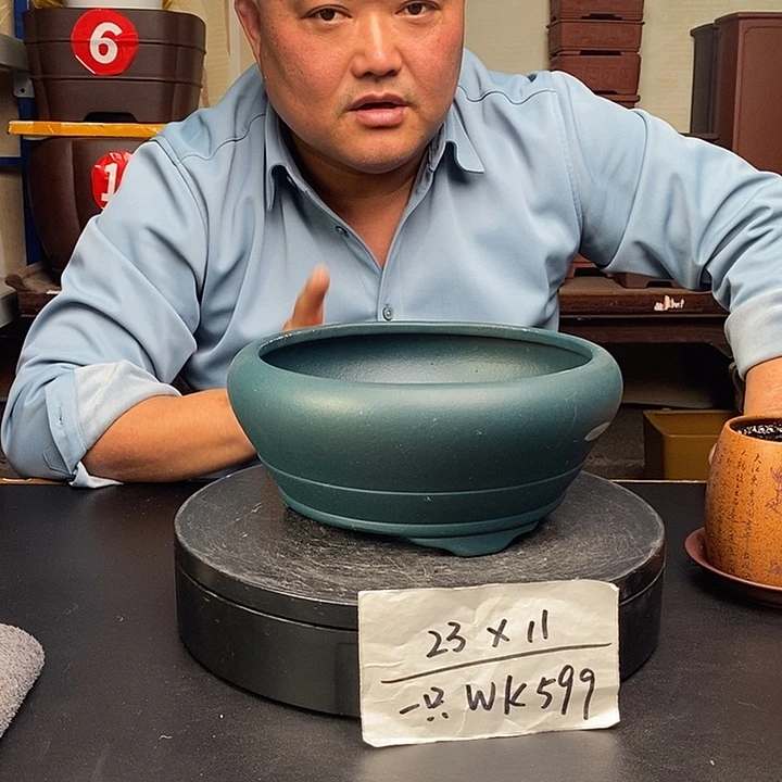 花盆紫砂货号一只WK599