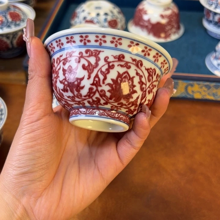 瓷片景德镇陶瓷手工手绘