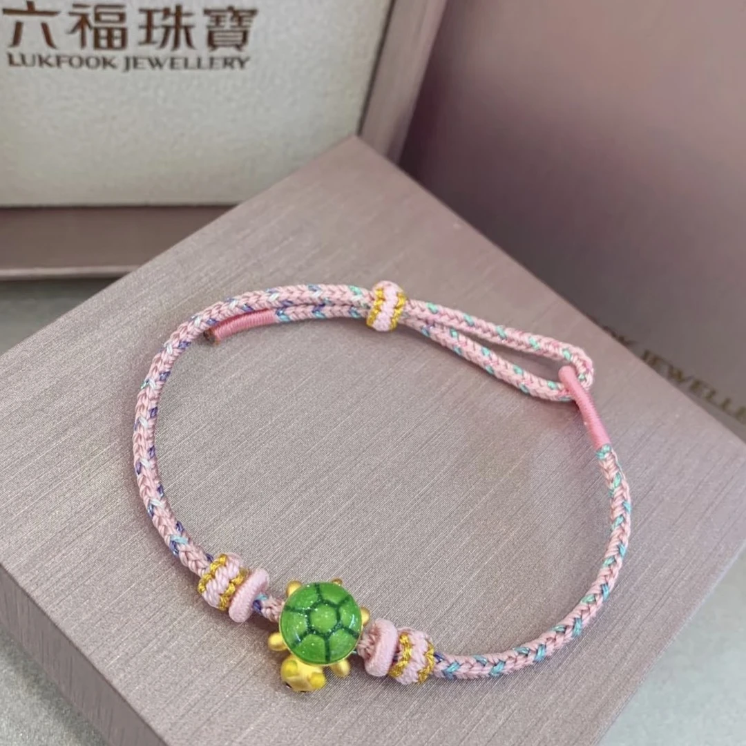 六福珠宝编绳挂件 款式可选 选款后改价