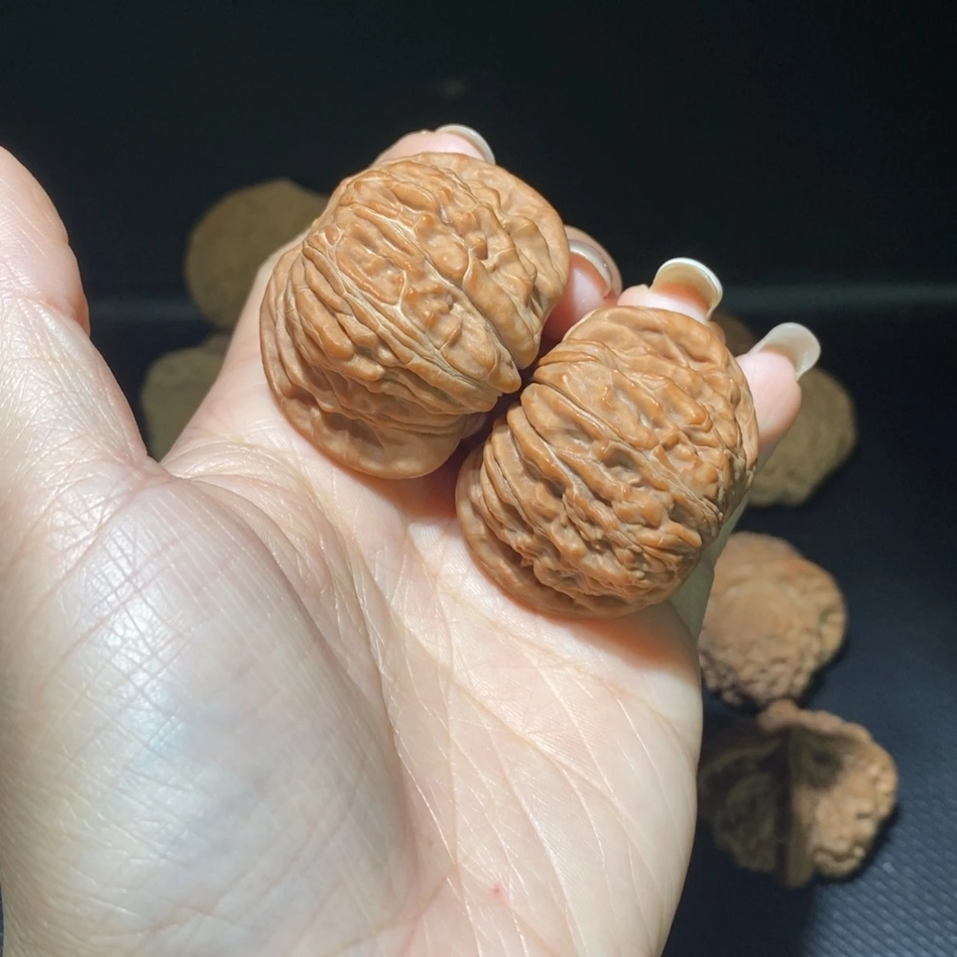 把件文玩核桃四座楼