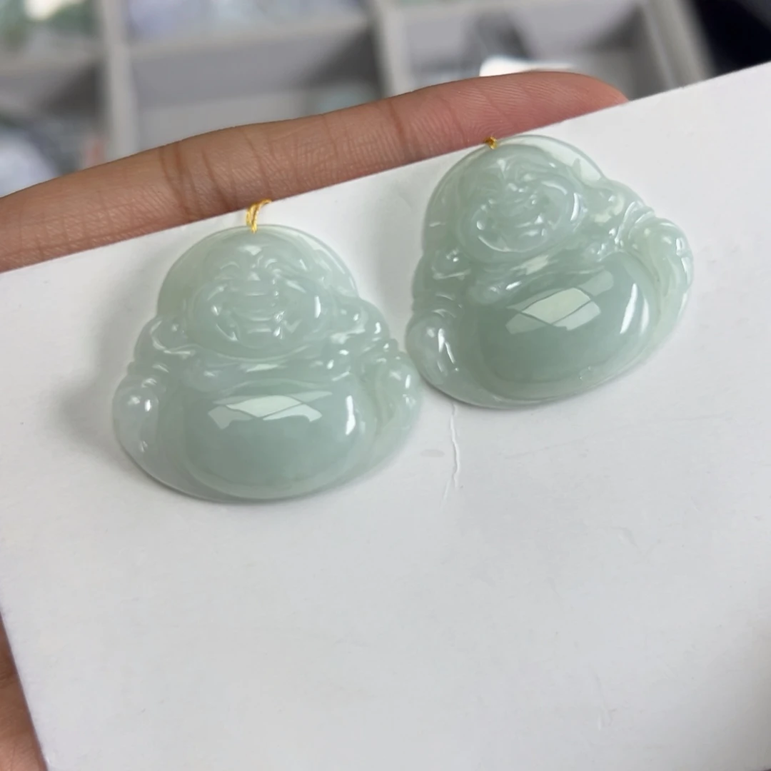 颈饰未镶嵌翡翠佛公-任选一发货