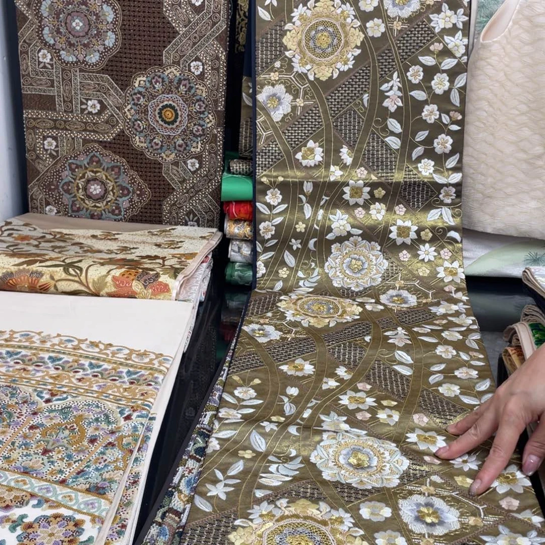 织绣唐锦桑蚕丝正绢面料