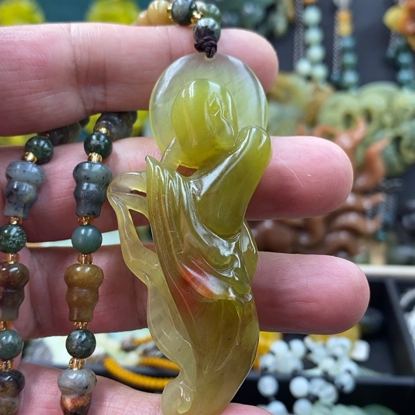 【闪购商品】未镶嵌岫玉吊坠