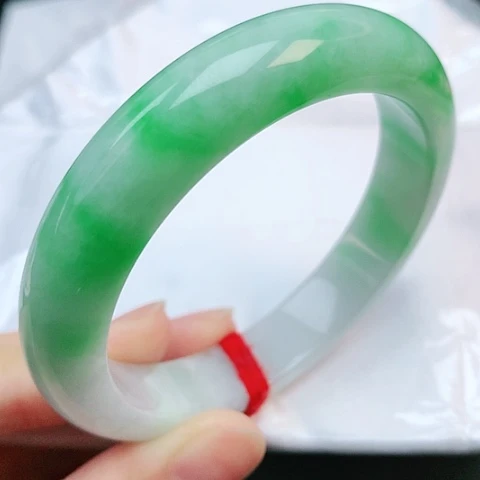 未镶嵌手镯翡翠55圈口882591