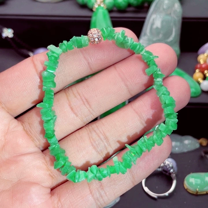 翡翠未镶嵌手串手串