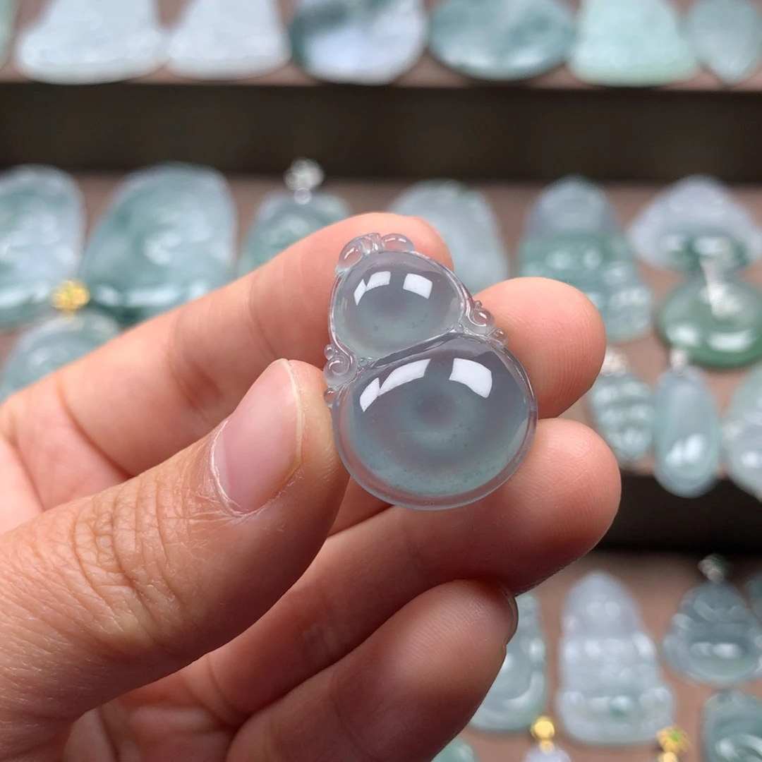 颈饰未镶嵌翡翠时***✅天然翡翠