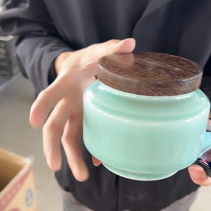 云间青瓷龙泉小米茶器