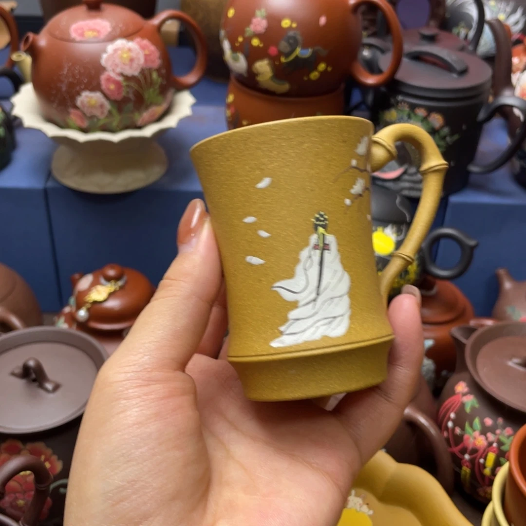 紫砂茶杯紫砂主人杯100cc