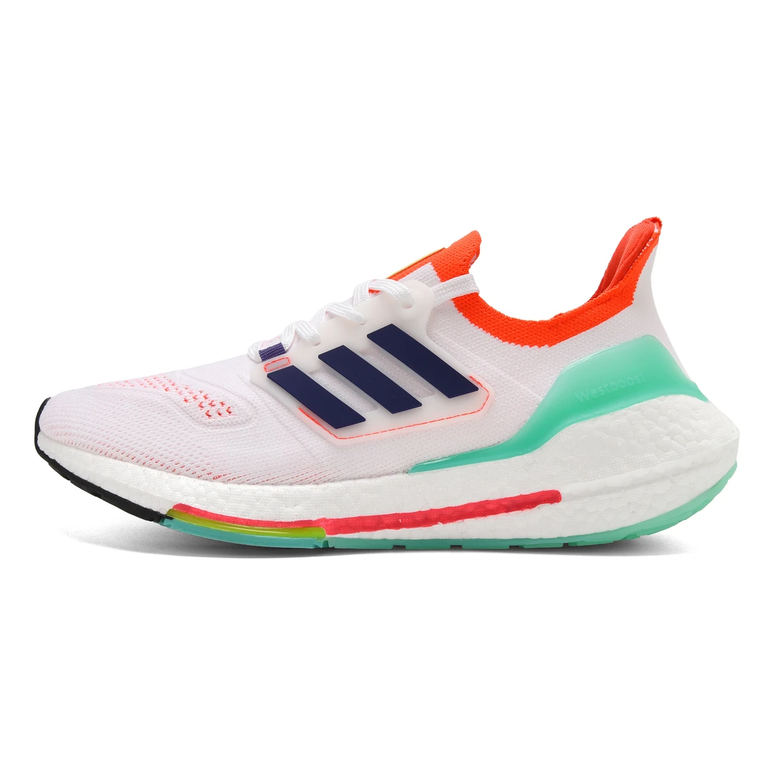 通用百搭情侣短跑减震透气舒适泡沫飞织跑步鞋