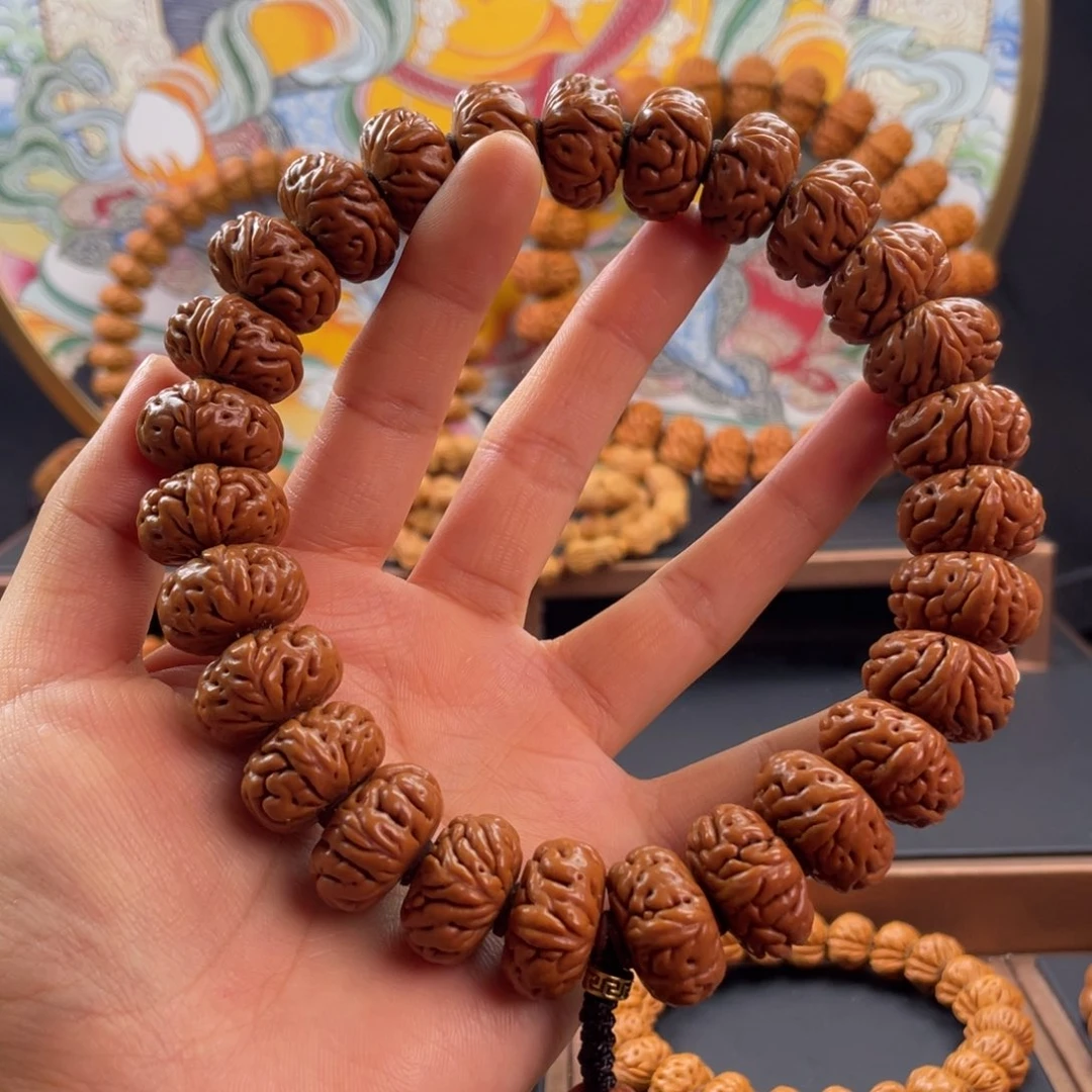 桃核手串21尺寸大肠