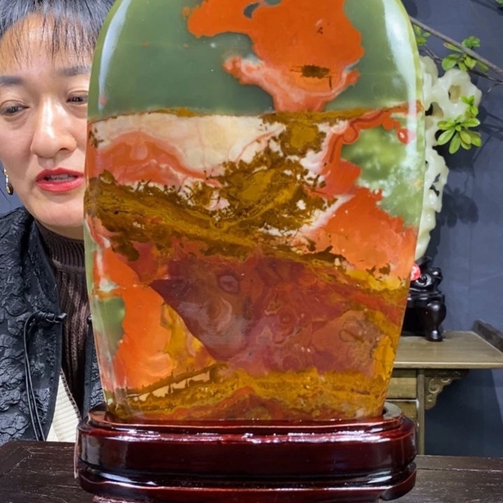 石材精品古青石摆件