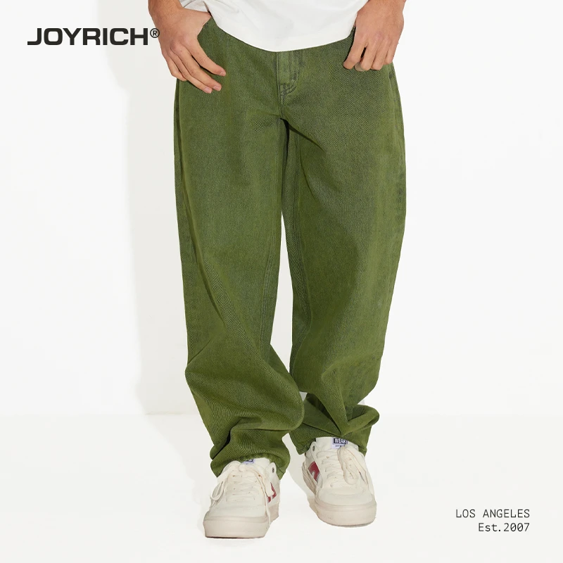 JOYRICH 2025年春新款美式街头宽松休闲水洗牛仔裤男女同款