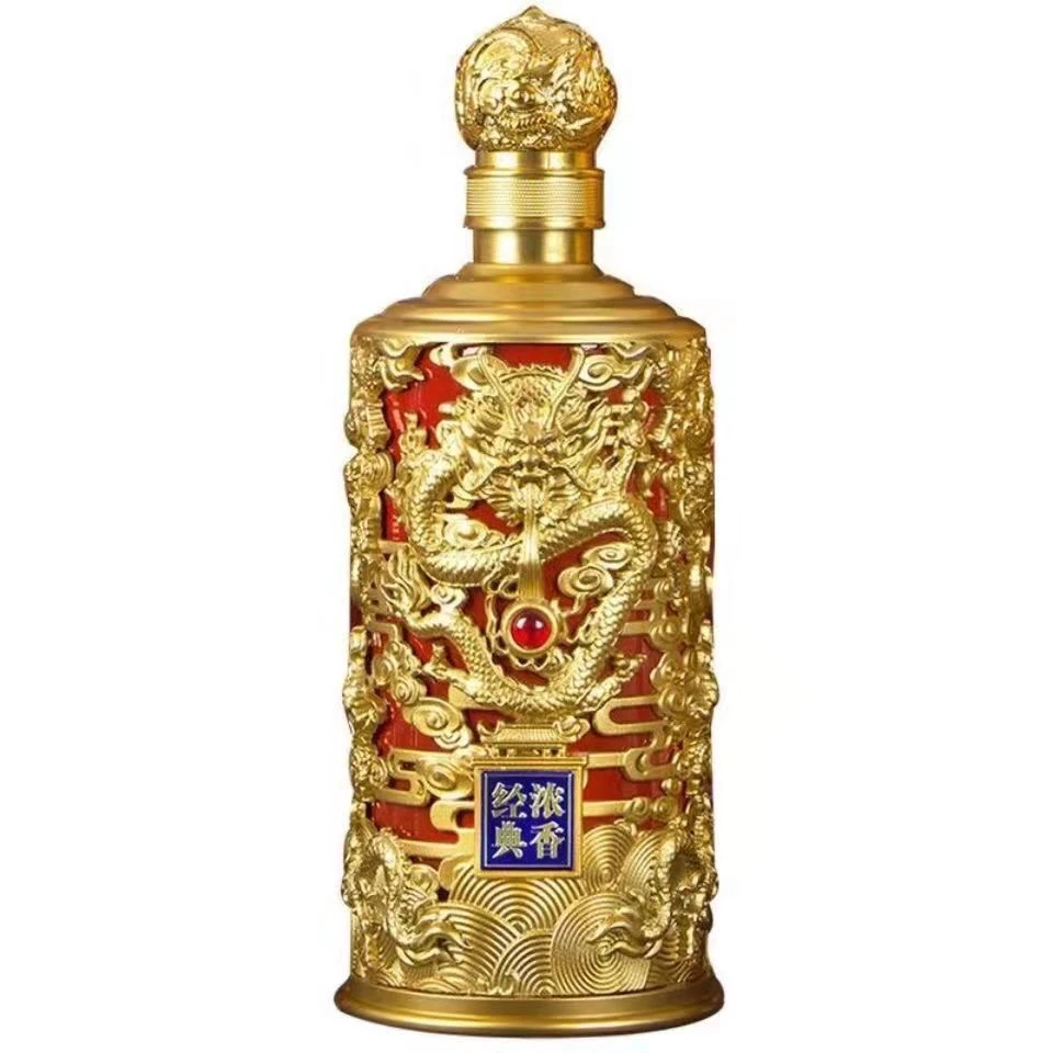 龙华迎经典浓香龙尊年份版浓香型750ml52度大容量装*1瓶52度750ML