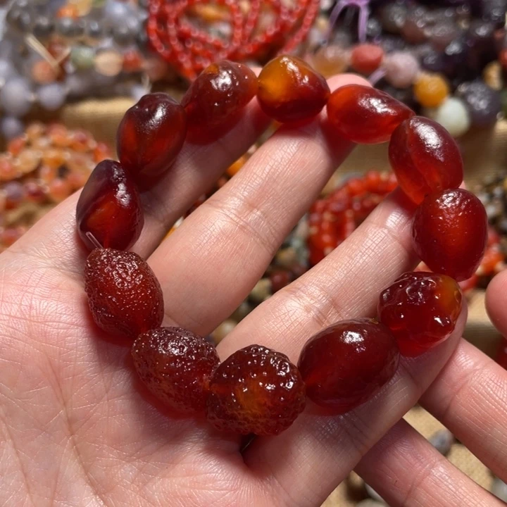 玛瑙/玉髓合金手链