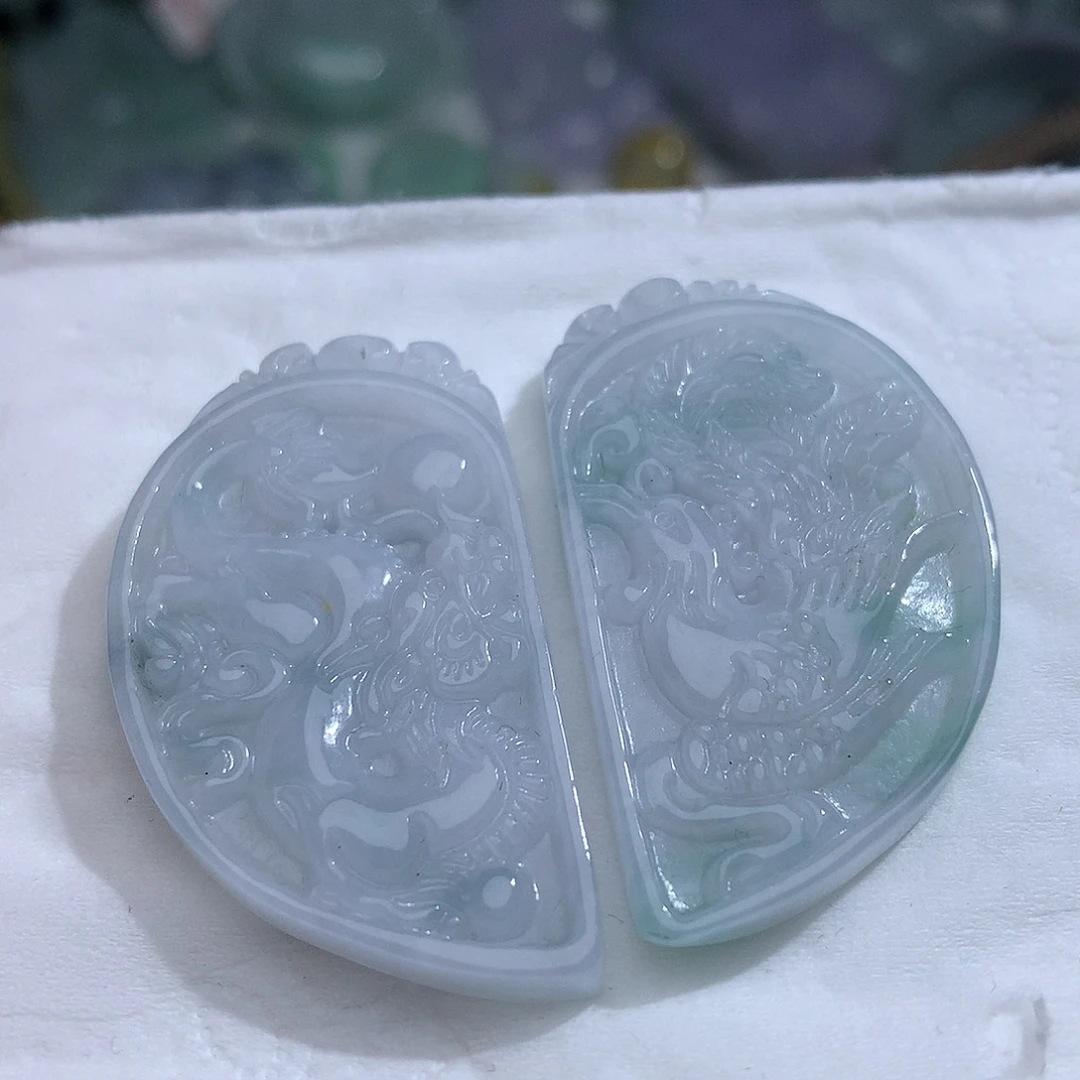 翡翠未镶嵌颈饰196