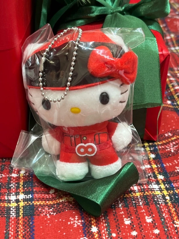 k宝专拍红色关八联名kitty挂件