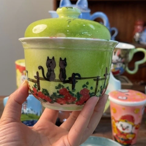 炉景德镇釉下手绘陶瓷