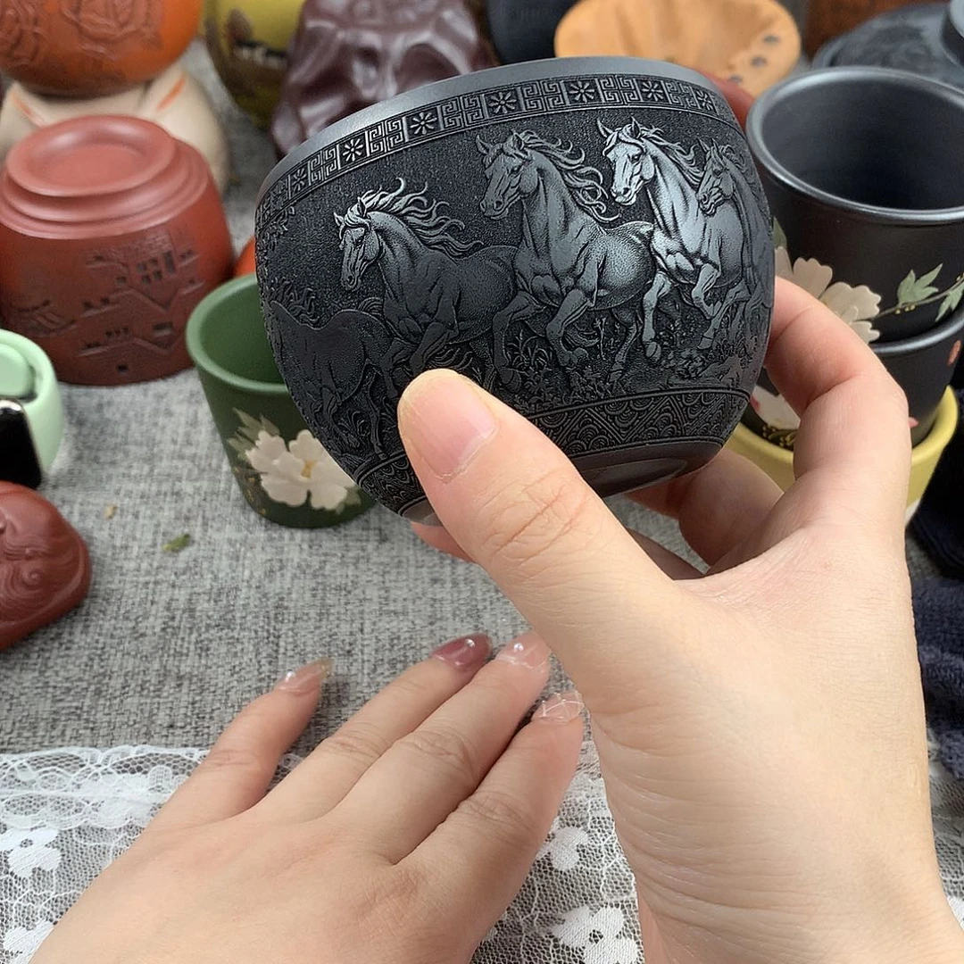 茶杯紫砂高端主人杯