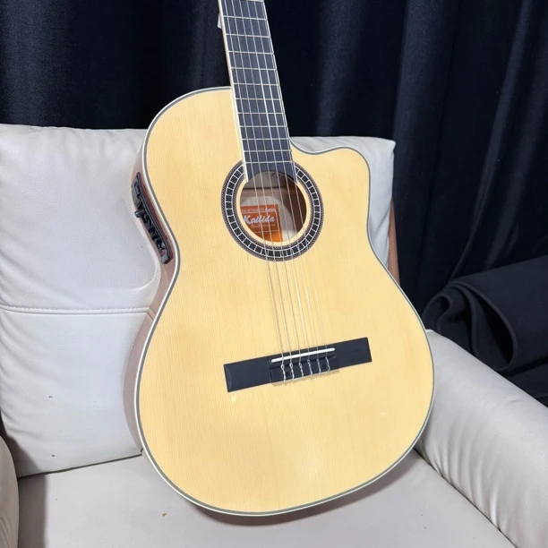 kailida木色古典39寸吉他厚款吉他佛拉明戈吉他
