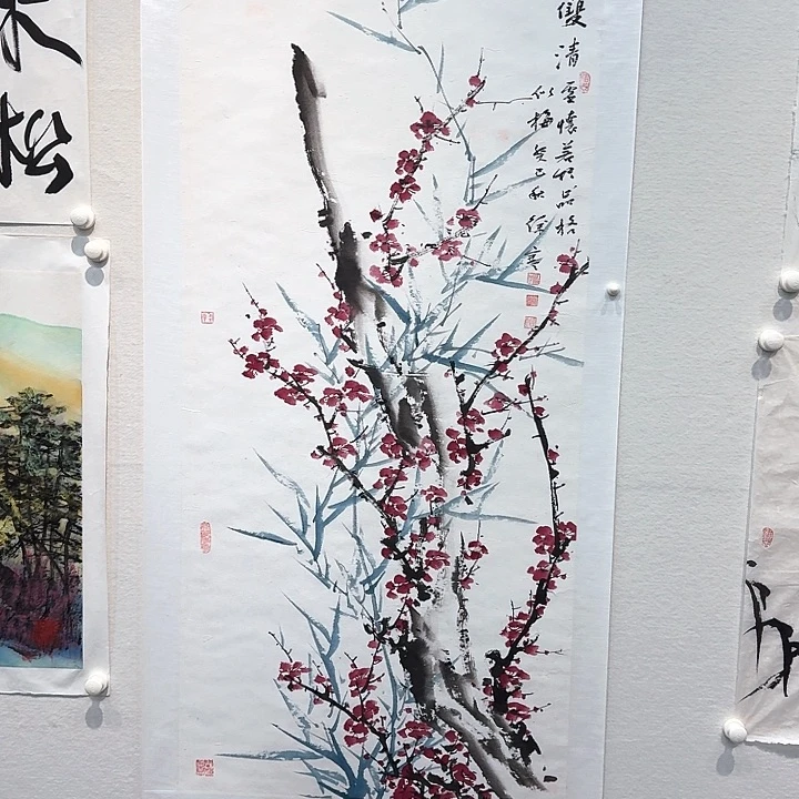 书法绘画作品多次参加全国