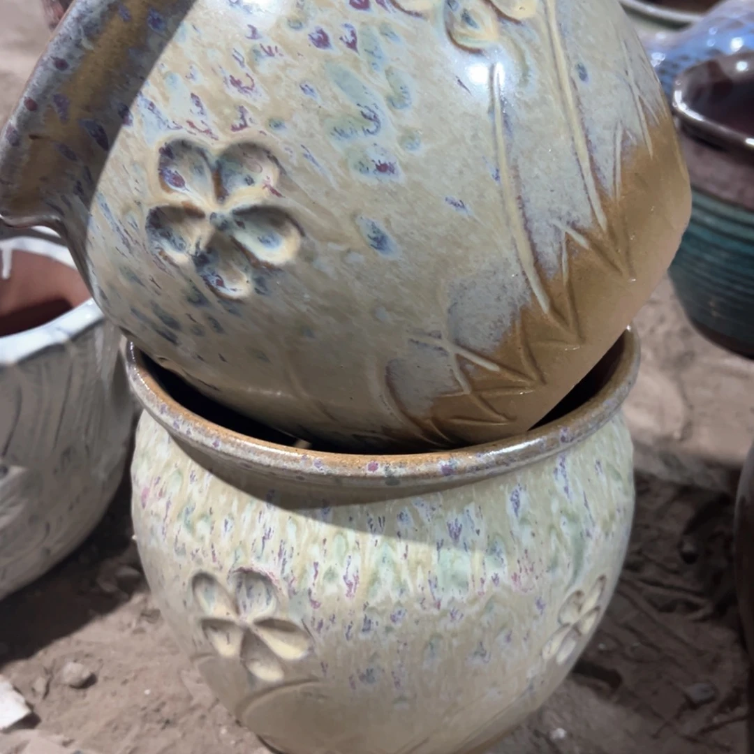 红陶瑕疵20-20两个