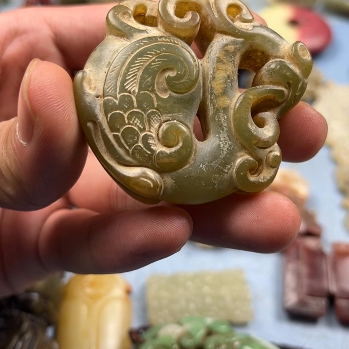 其他陶精品手把件摆件