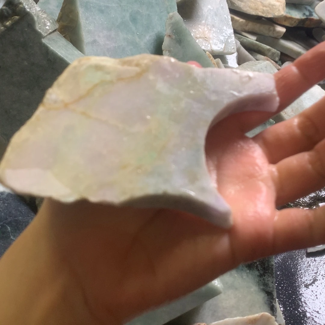 翡翠颈饰未镶嵌缅甸翡翠