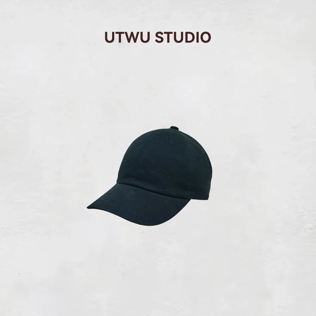 UTWU小敏「BC棒球帽」1oo棉净版时髦编织绳里外撞色鸭舌帽S25P1007