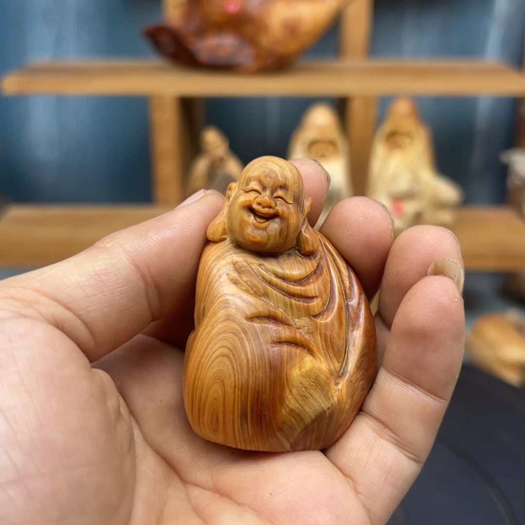 木用****9崖柏木摆件手把件