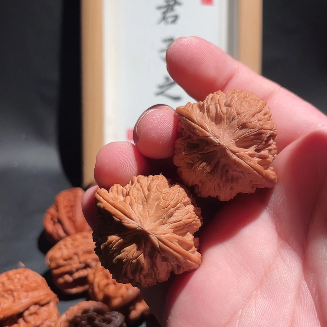 吊坠文玩核桃38石子磨盘