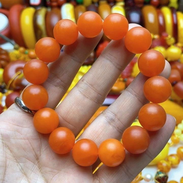 树脂制品28号红色手串