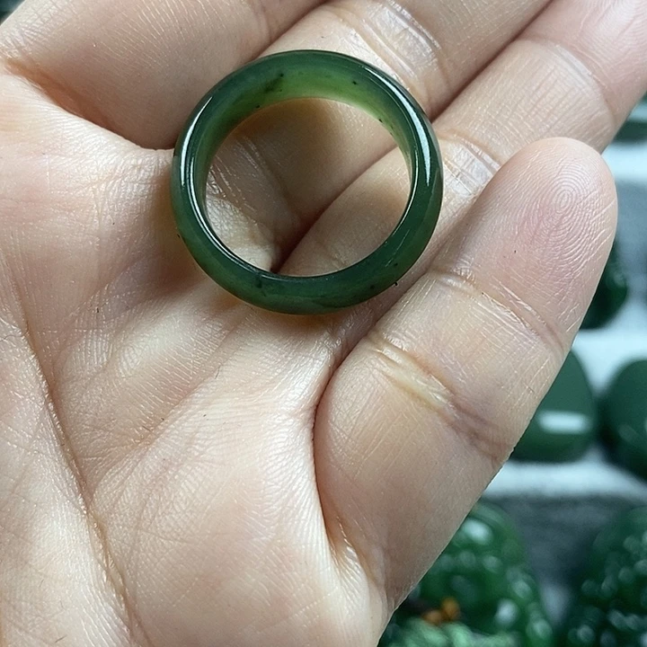 和田玉（碧玉）未镶嵌项链19.1