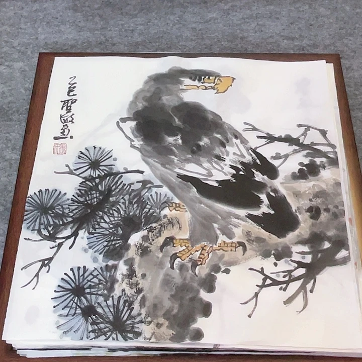 国画张圣敏先生纯手绘作品