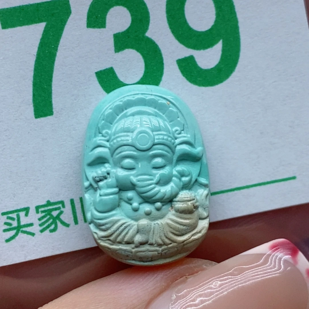 绿松石未镶嵌珠宝奇石