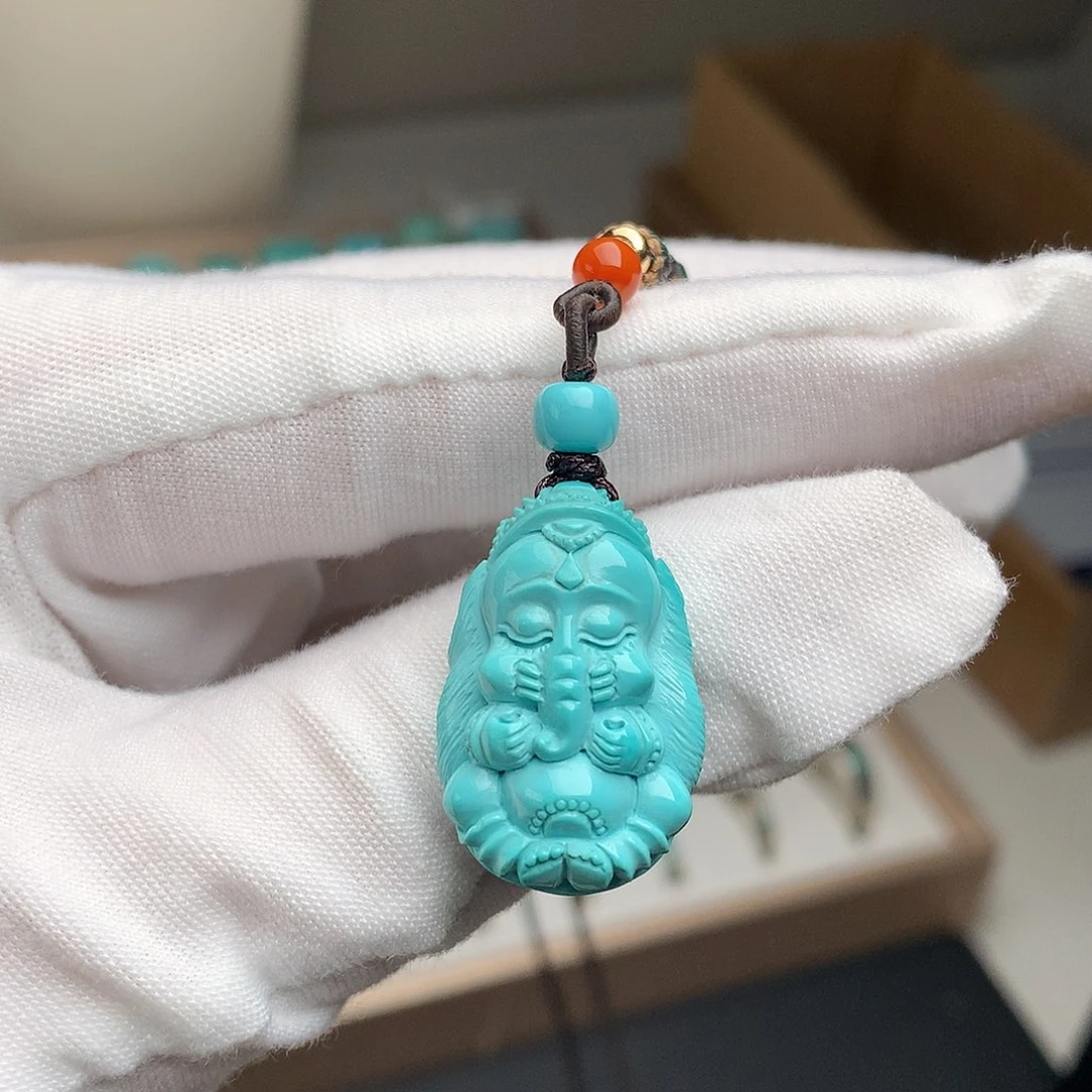 未镶嵌绿松石珠宝奇石