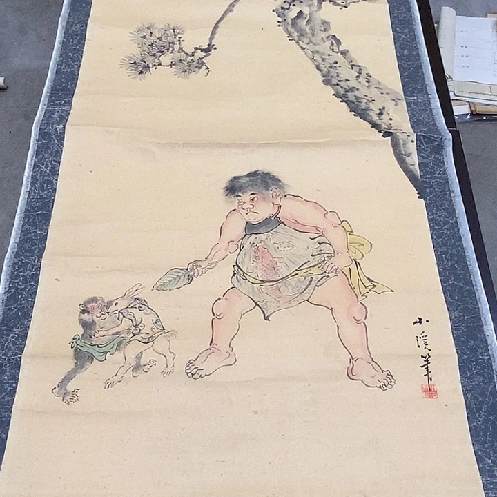 横款装饰画人物画