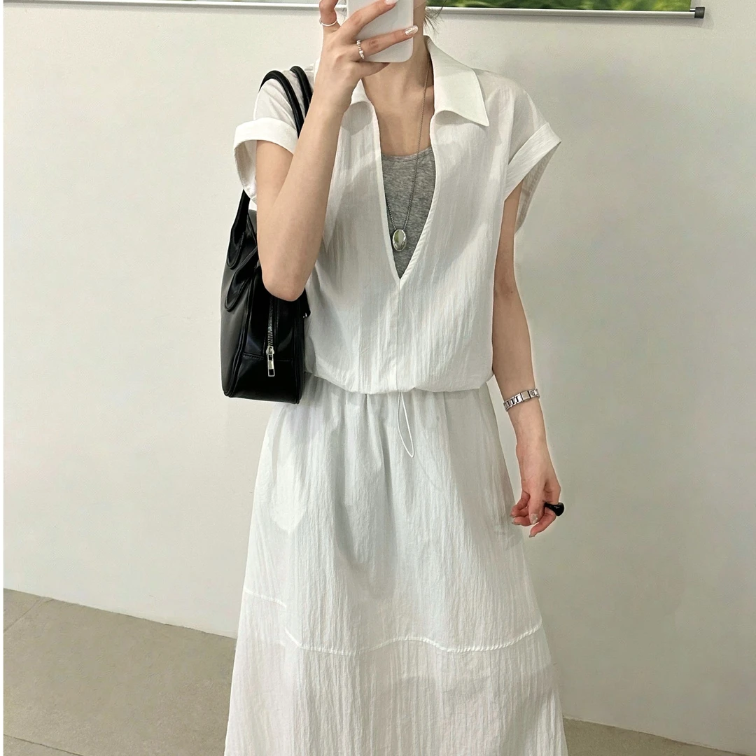 【香姐推荐】【2582398】【十上】夏季时尚新款两件套套裙百搭