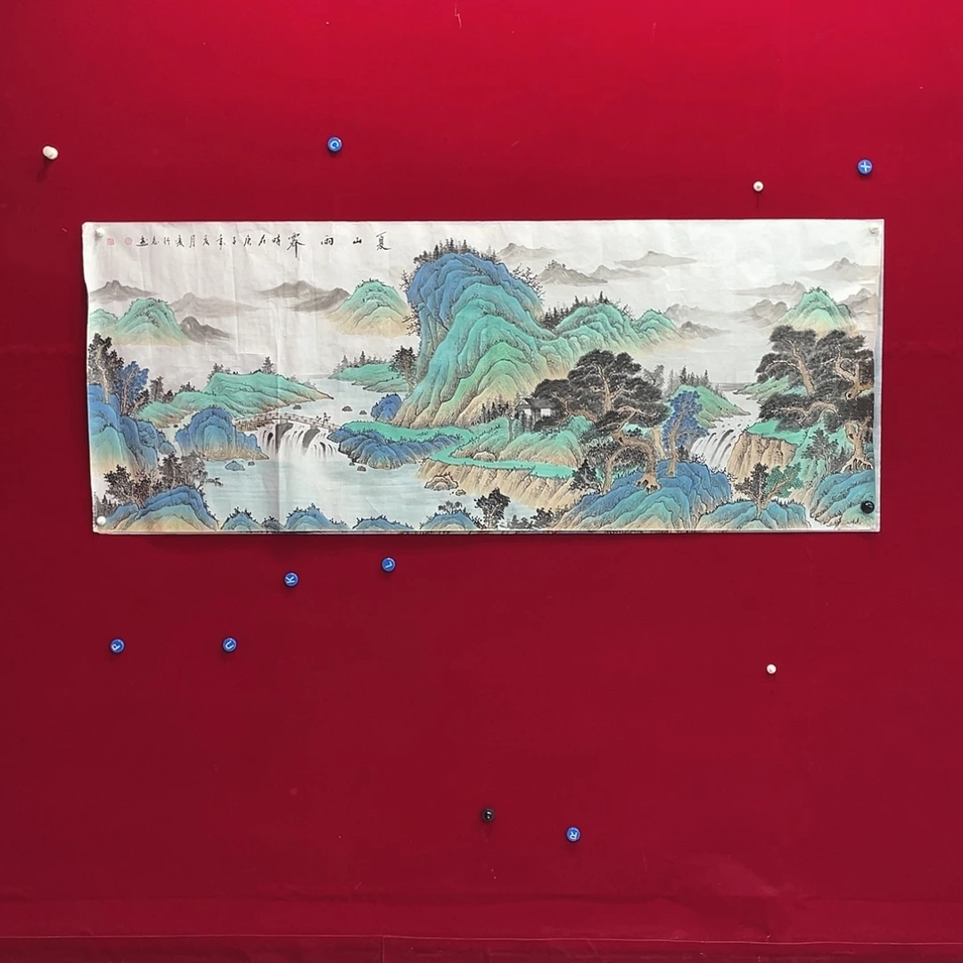 国画凌行志老师手绘国画精品