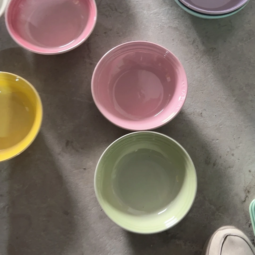 陶瓷 燕麦 马卡龙粉 抹茶绿