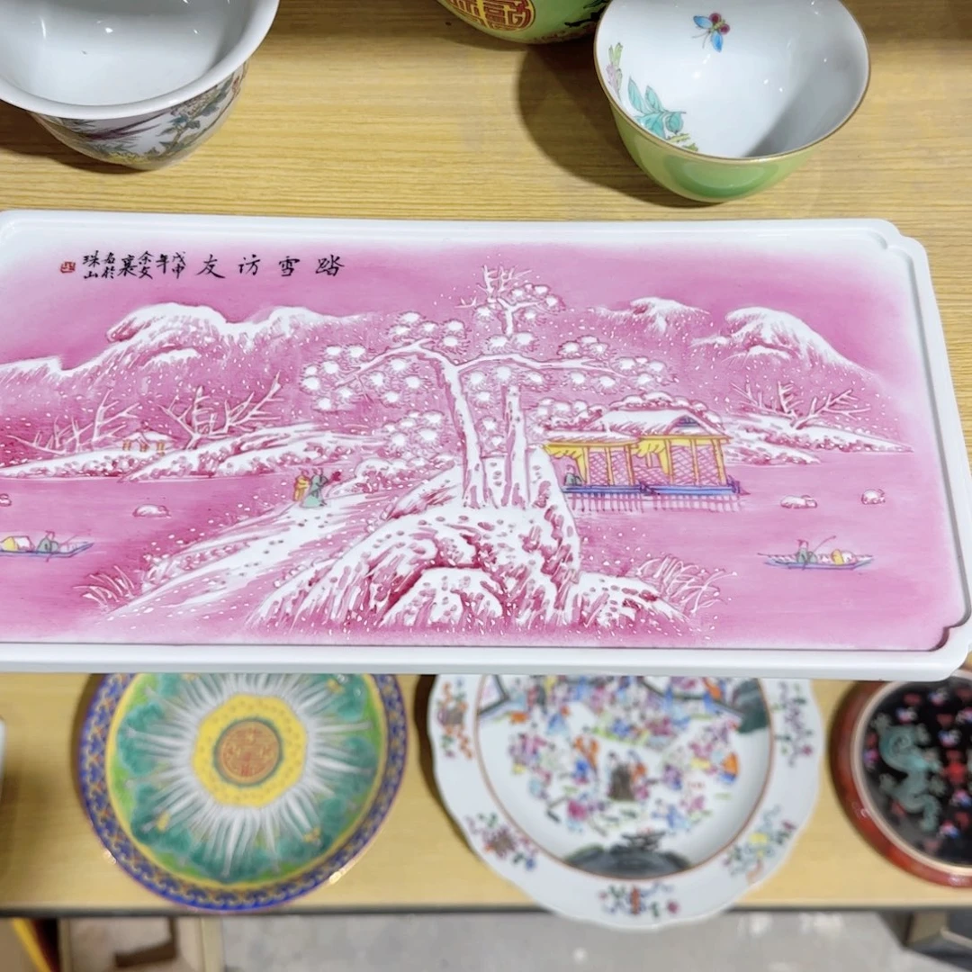 其他手绘瓷器，手绘瓷器